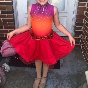 Fire princess costume